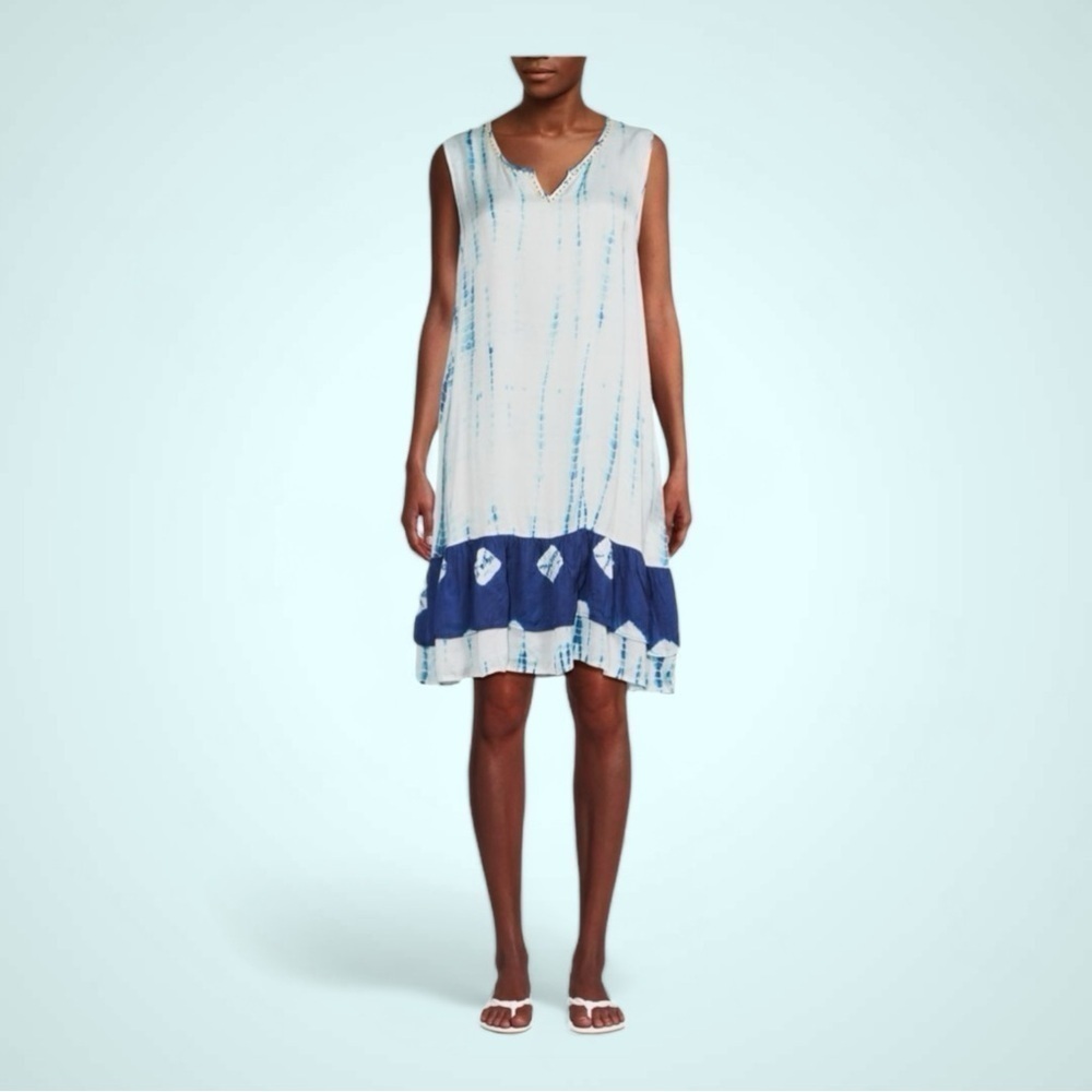 AREA STARS Malta Tie Dye A Line Dress NWT